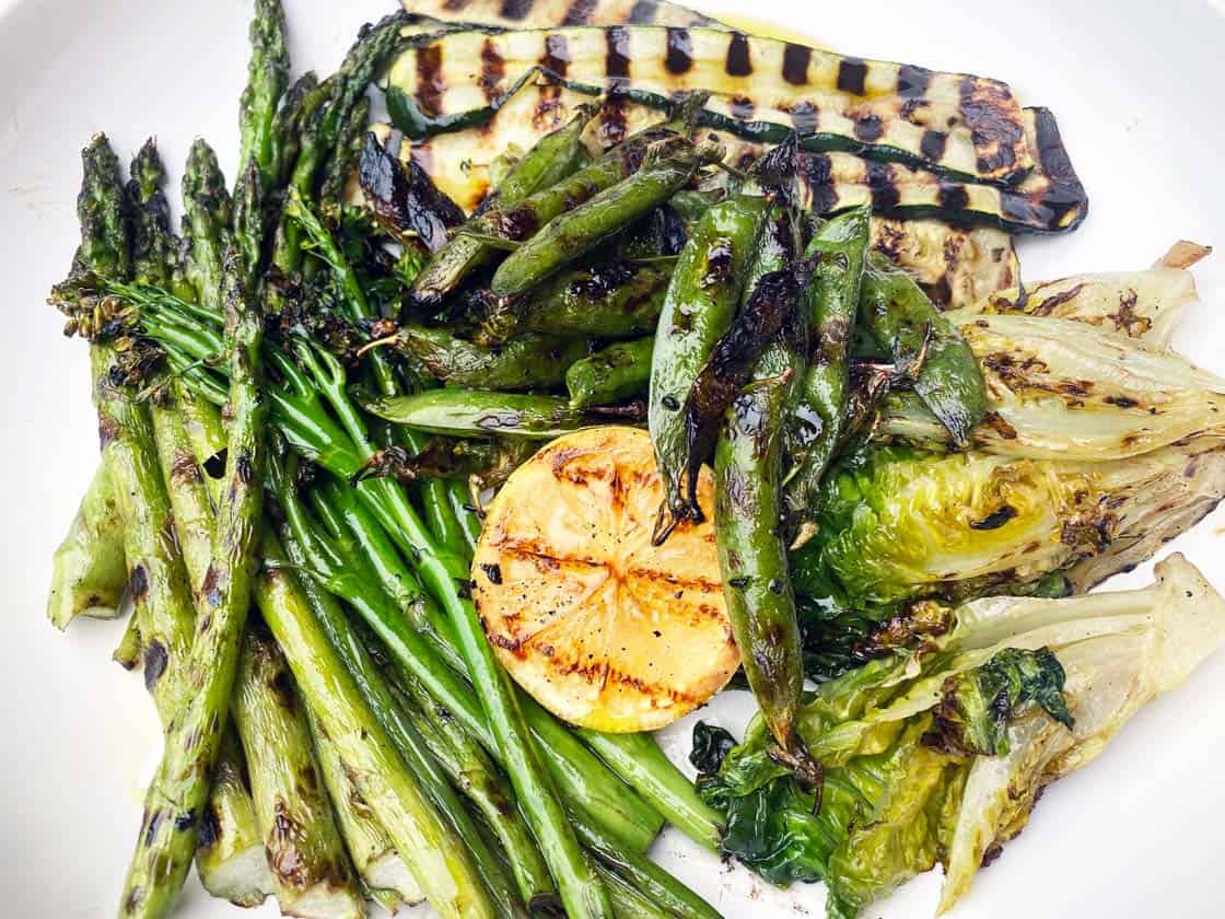 IN THE KITCHEN: Charred greens