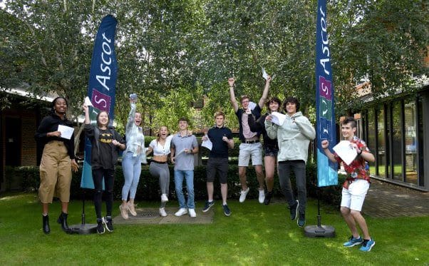 A-LEVELS 2021: Celebrations after a year of isolation and bubbles for LVS Ascot