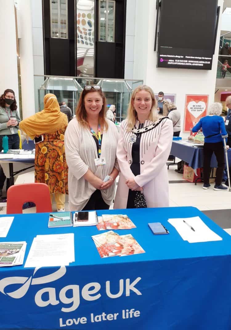 Older People's Day was celebrated at Broad Street Mall on Friday, October 1.