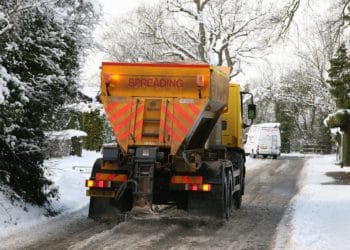 gritting lorry