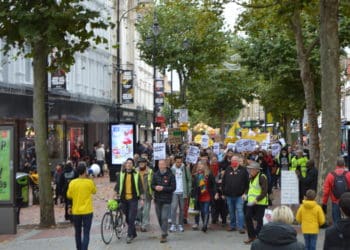 Climate emergency march