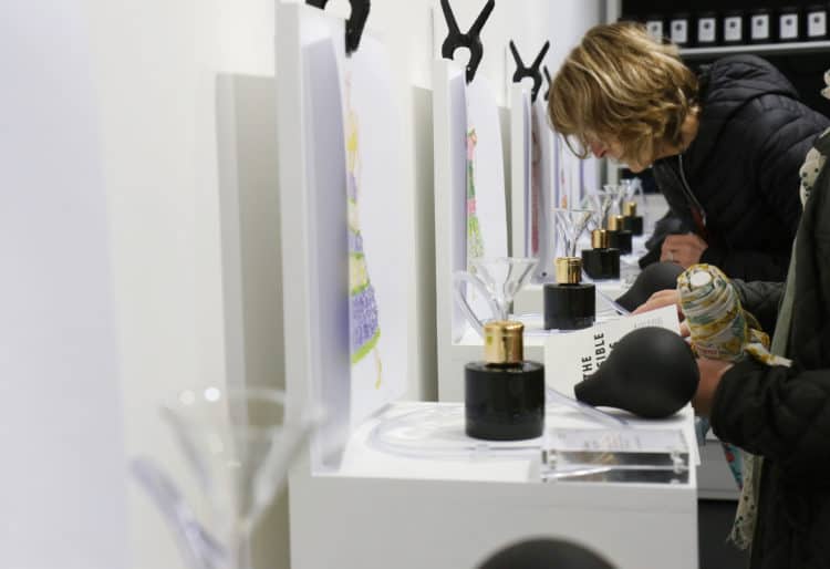 The Invisible Dress exhibition opening night by Humos Natural Perfumer. Picture: DVision Images