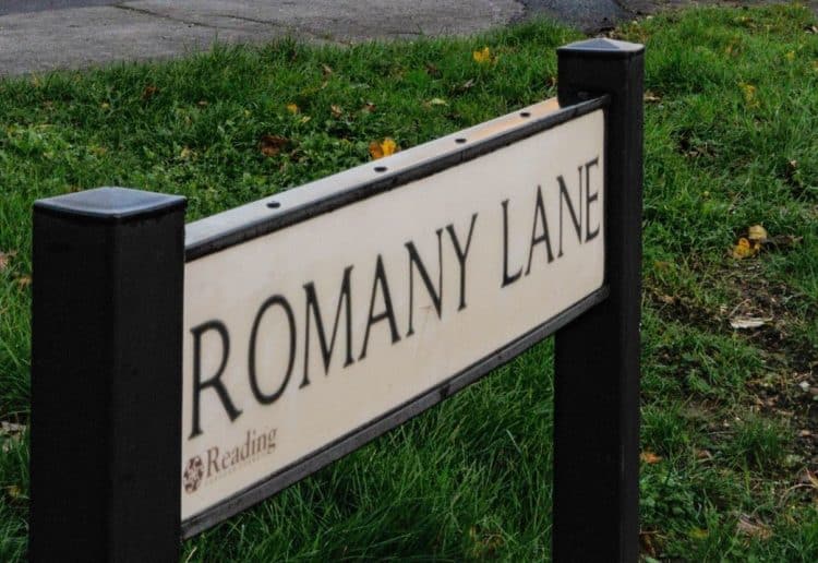 Forsenic police were at Romany Lane in Tilehurst after a man was stabbed and killed. Picture: Steve Smyth