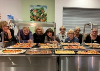 The Inner Wheel of Reading Maiden Erlegh group provided catering at the recent Rotary Art Fair