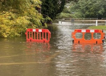 The website maps climate risks, such as flooding. Picture: Phil Creighton