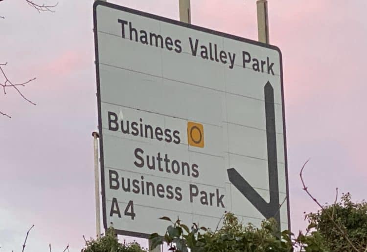 Thames Valley Park is the new destination for the Park & Ride that usually stops at Winnersh Triangle
