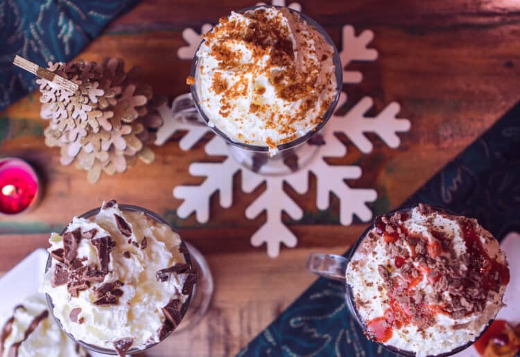 Festive drinks are on the menu at Bru