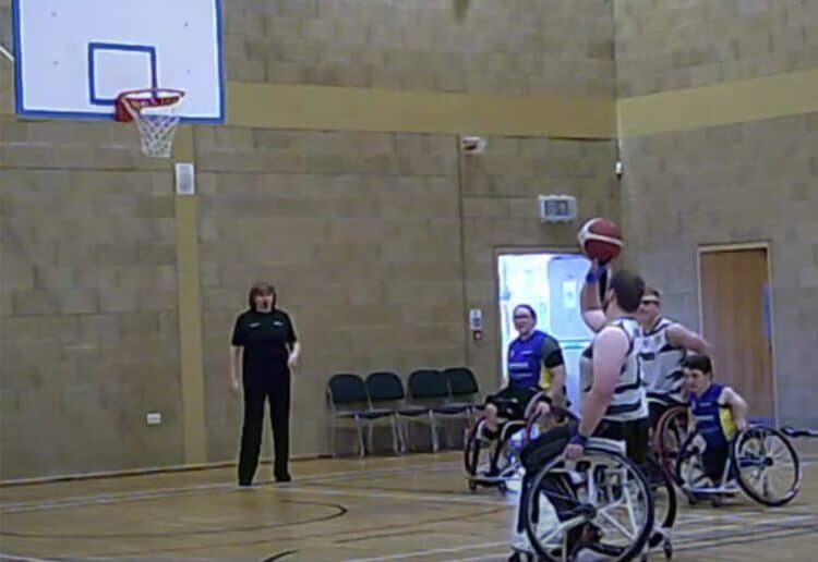 Peter Rapley in action for TV Kings