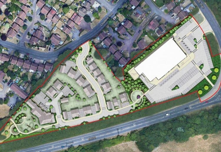 A plan for the Swallows Meadows site Picture: Dha Architecture