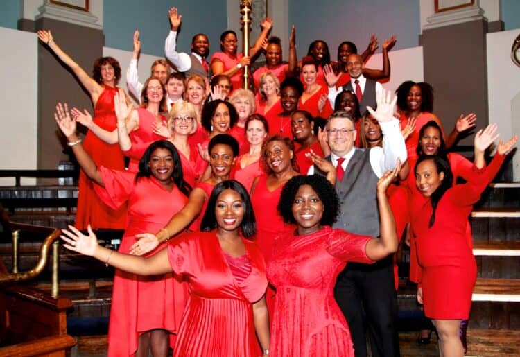 Reading Community Gospel Choir were scheduled to perform