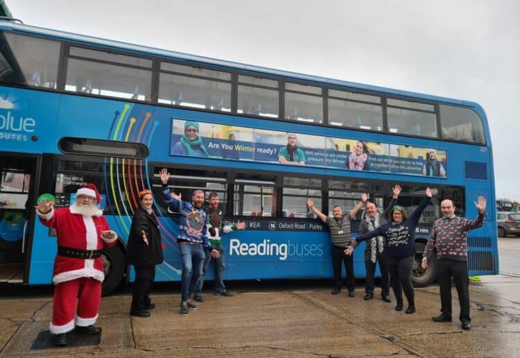 Reading Buses staff are dressing up to raise money for Sport in Mind