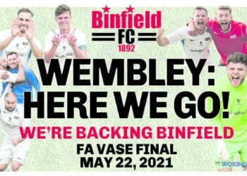 Binfield FC enjoyed a remarkable year with the undeniable highlight being their magnificent journey in the FA Vase.