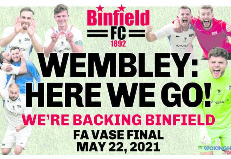 Binfield FC enjoyed a remarkable year with the undeniable highlight being their magnificent journey in the FA Vase.