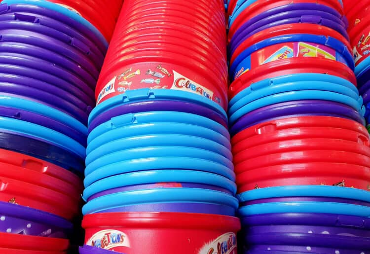 Tub2Pub recycles old chocolate containers
