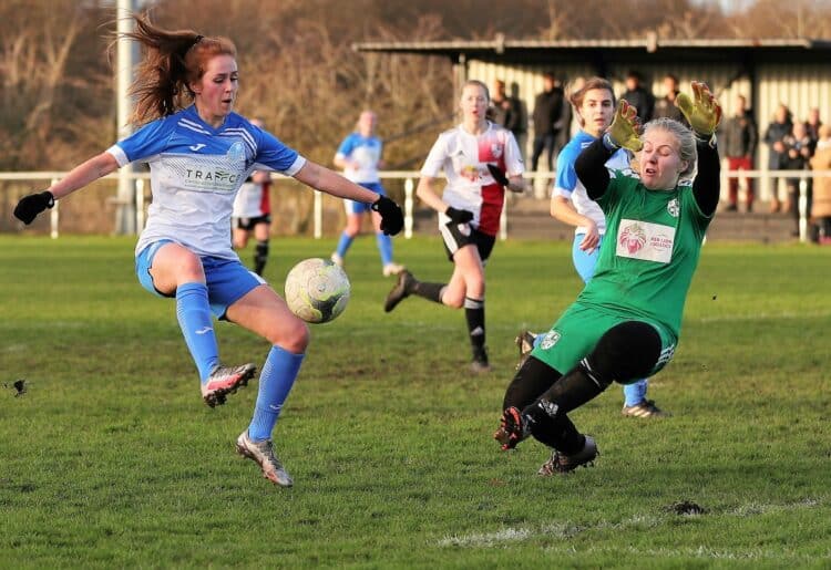 Eversley & California Ladies v Woking Pictures: Richard Milam