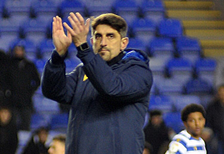 Reading FC manager Veljko Paunovic.