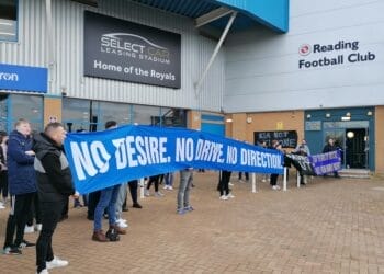 Reading FC protest