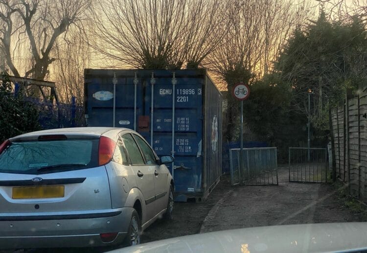 shipping container
