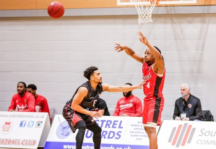Solent Kestrels VS Reading Rockets in NBL action [ Saturday 13th February 2021 ]