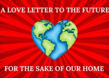 The front of the postcard