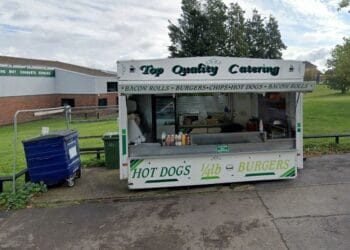 The existing burger van