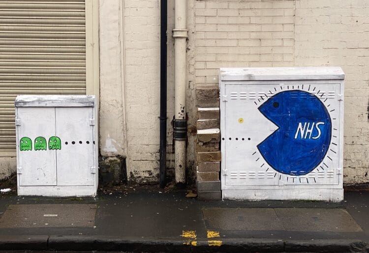 Junction boxes in Newtown Pictures: Phil Creighton