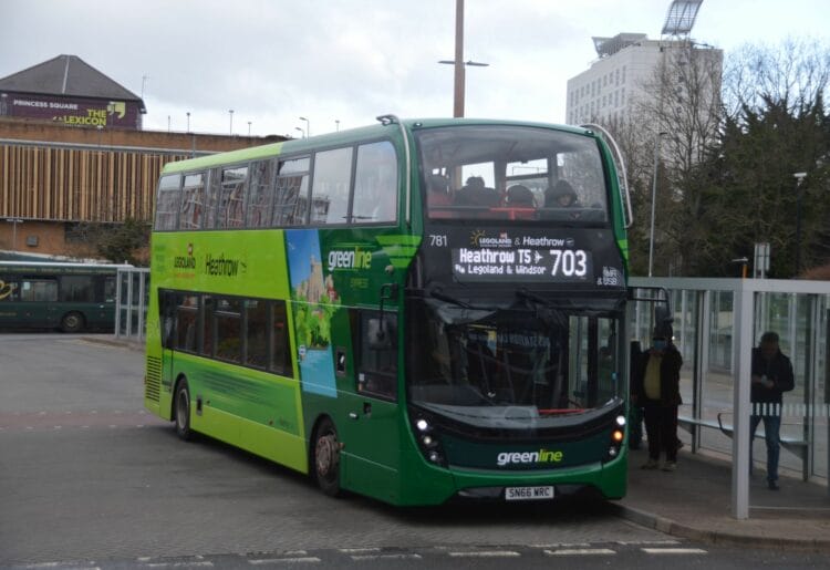 The Green Line 703. Picture: Gary Baxter