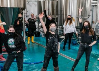Double-Barrelled Brewery celebrates International Women's Day with a special women-only brew day