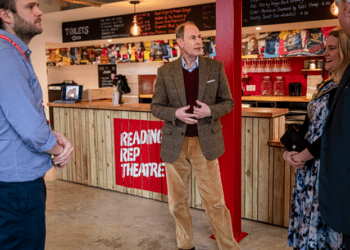 The Earl of Wessex visited the newly opened site. Pictures: Harry Elletson