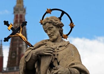 Are you a saint, like St John of Nepomuk? Picture: S. Hermann & F. Richter from Pixabay