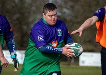 Berkshire Brigands on the pitch Picture: Richard Angell
