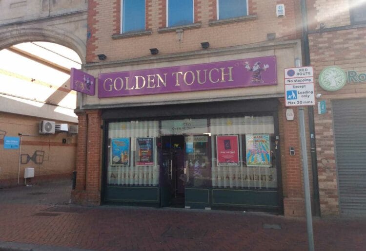 The Golden Touch in West Street, Reading Picture: Local democracy reporting service