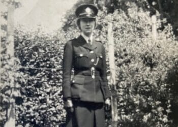 WPC Crockford of Berkshire Constabulary. Picture: Courtesy of Ruth D Alessandro