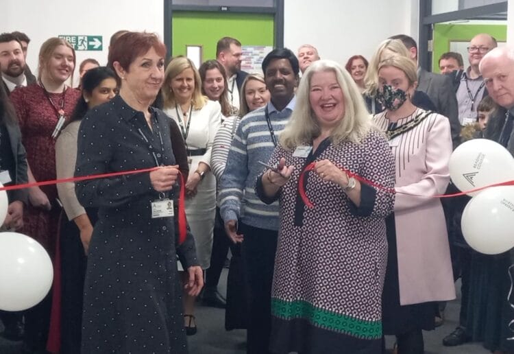 Alison Webster, chief exective of Thames Valley Berkshire Local Enterprise Partnership, and Cllr Rachel Eden. Picture: Jake Clothier