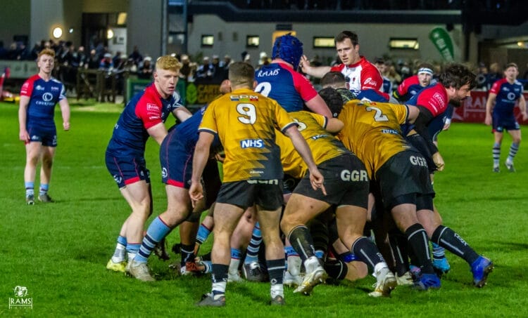 Ollie Cole marshalls his troops Pictures: Paul Clark