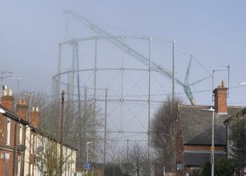 gas tower