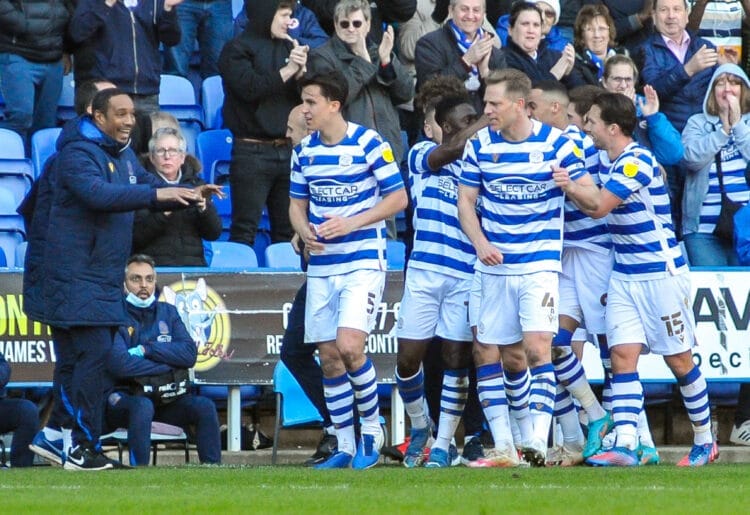 Reading v Blackburn Rovers.

Reading score.
