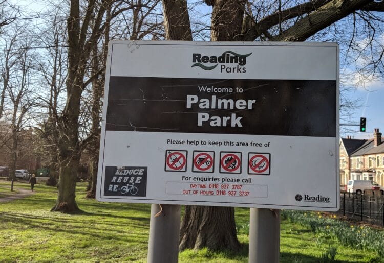 Palmer Park in Reading Picture: Phil Creighton