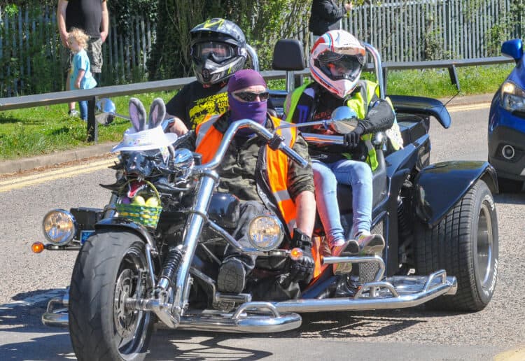 The Easter Egg Run on Good Friday.