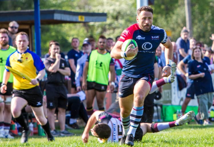 Rams v Caldy Pictures: Paul Clark