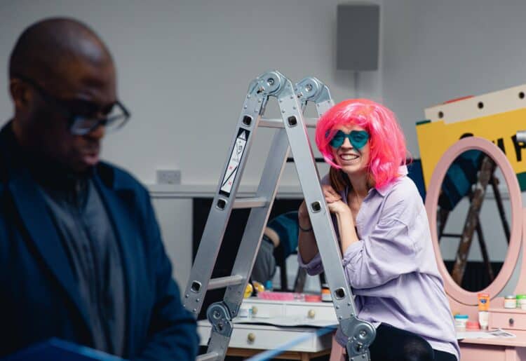 Reading Repertory Theatre's production brings the story of the play to Reading in anticipation of the Queen's Jubilee this summer. Picture: Harry Elleston