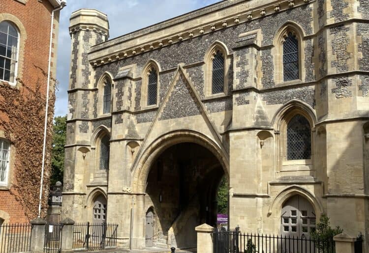 abbey gateway