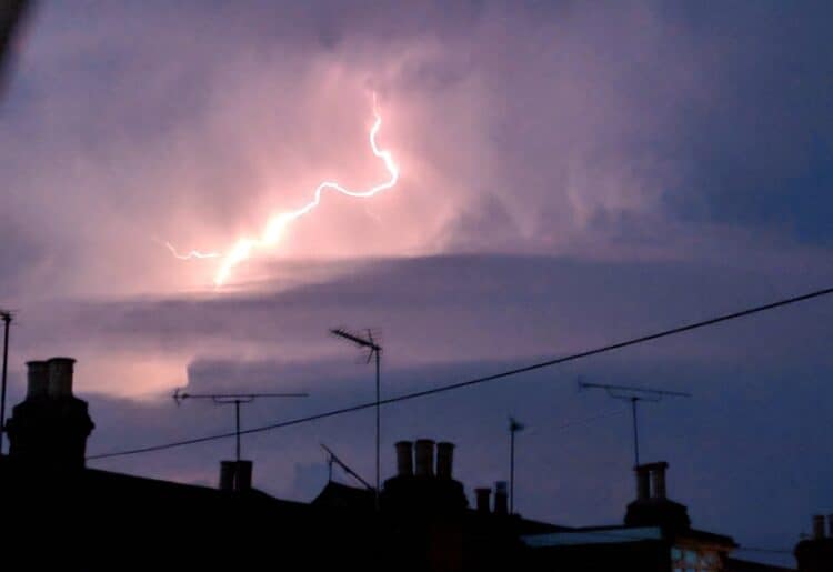 The MET Office warns that thunderstorms and heavy rain could cause disruptions, issuing a yellow weather warning across the south and southeast. Picture: Phil Creighton