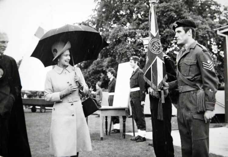 Visit to St Bartholomew's School 1972