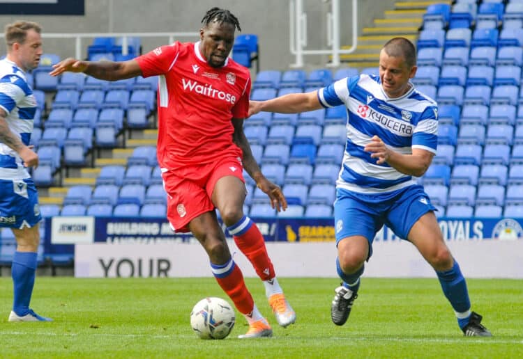 Reading FC Legends match - Mathieu Manset and Ivar Ingimarsson
