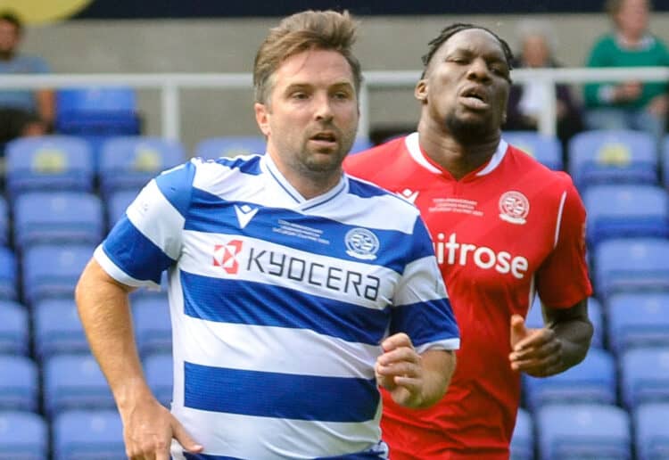 Reading FC Legends Match Bobby Convey