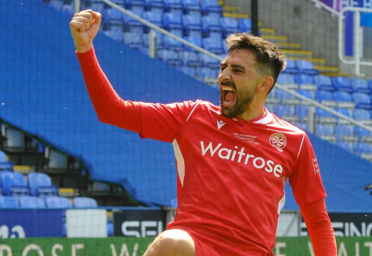 Reading FC legends match Jem Karacan