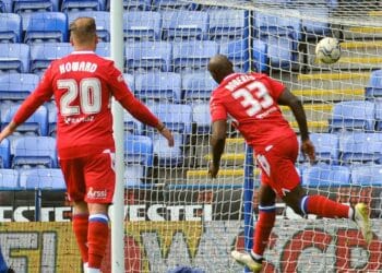 Reading FC Legends Match - Brian Howard's free-kick