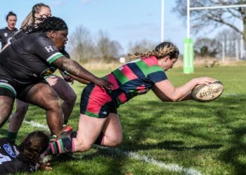 Berkshire RFU Women in action Picture: @rugbygrandad