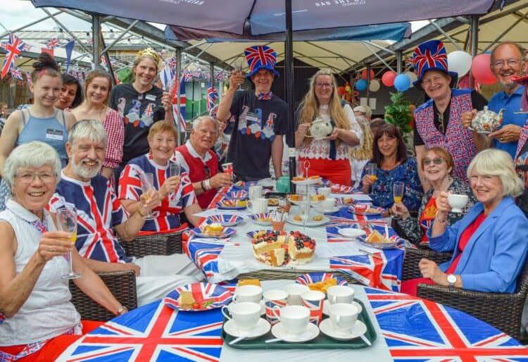 Hare Hatch Sheeplands Street Party on Thursday. Picture: Steve Smyth